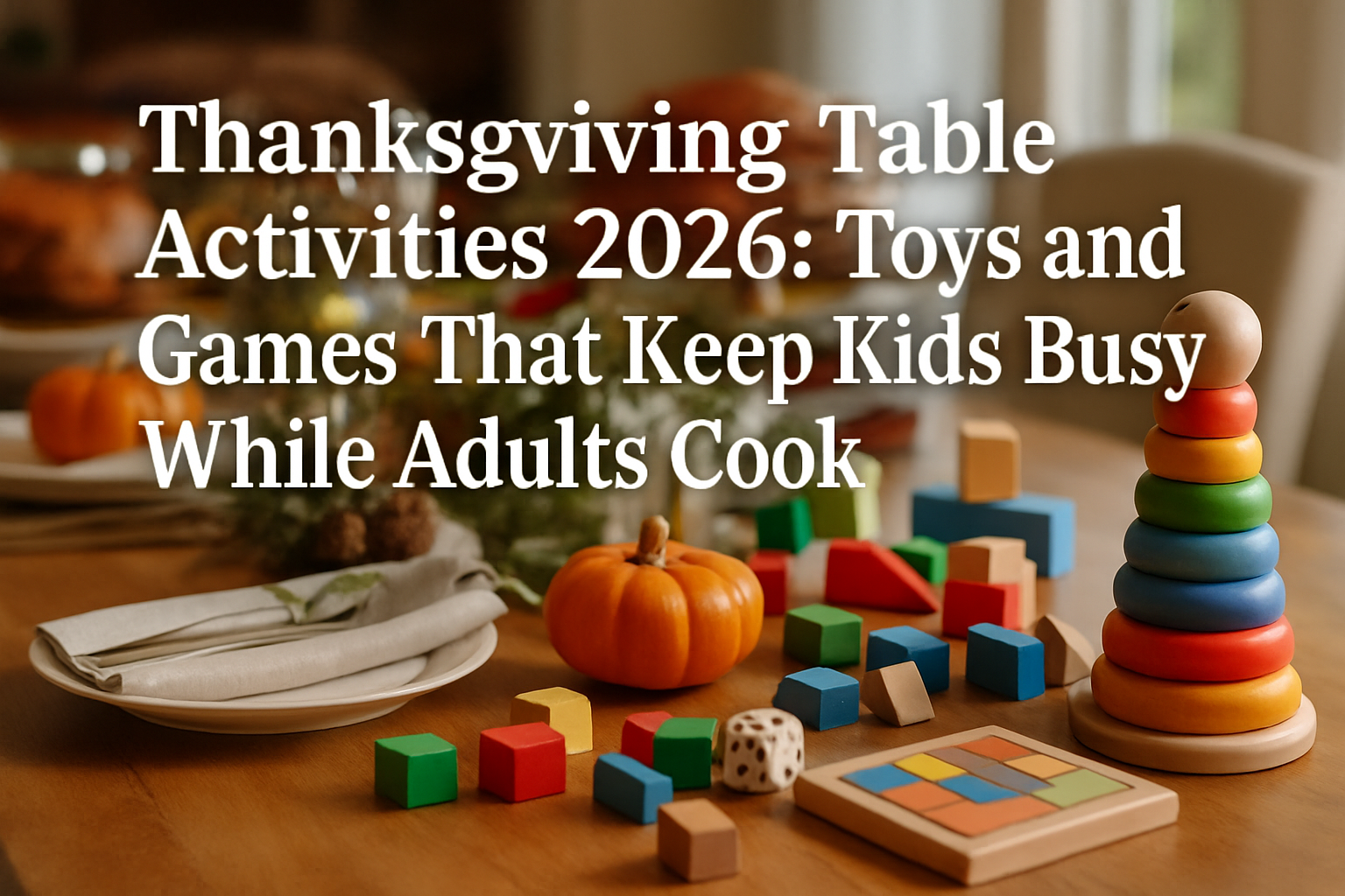 Thanksgiving Table Activities 2026: Toys and Games That Keep Kids Busy While Adults Cook