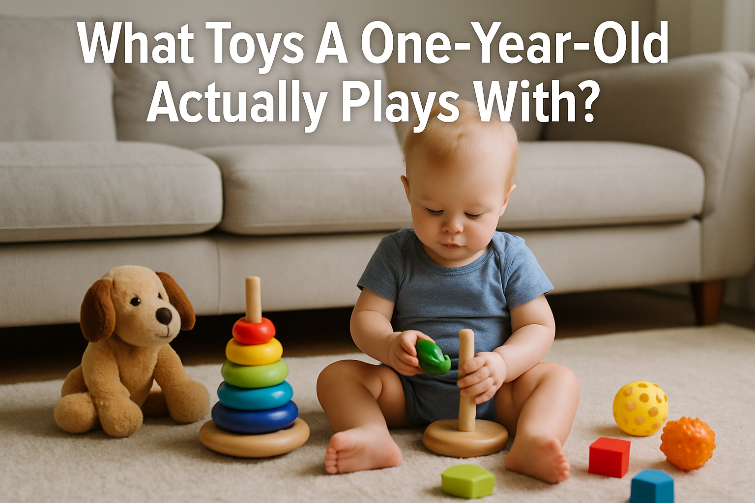 What Toys A One-Year-Old Actually Plays With?
