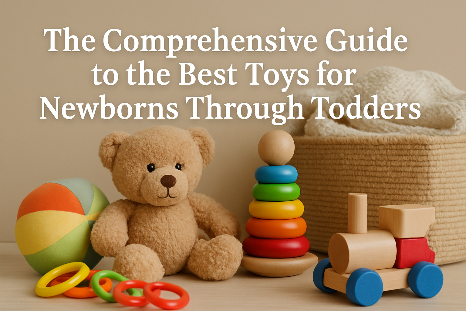 The Comprehensive Guide to the Best Toys for Newborns Through Toddlers