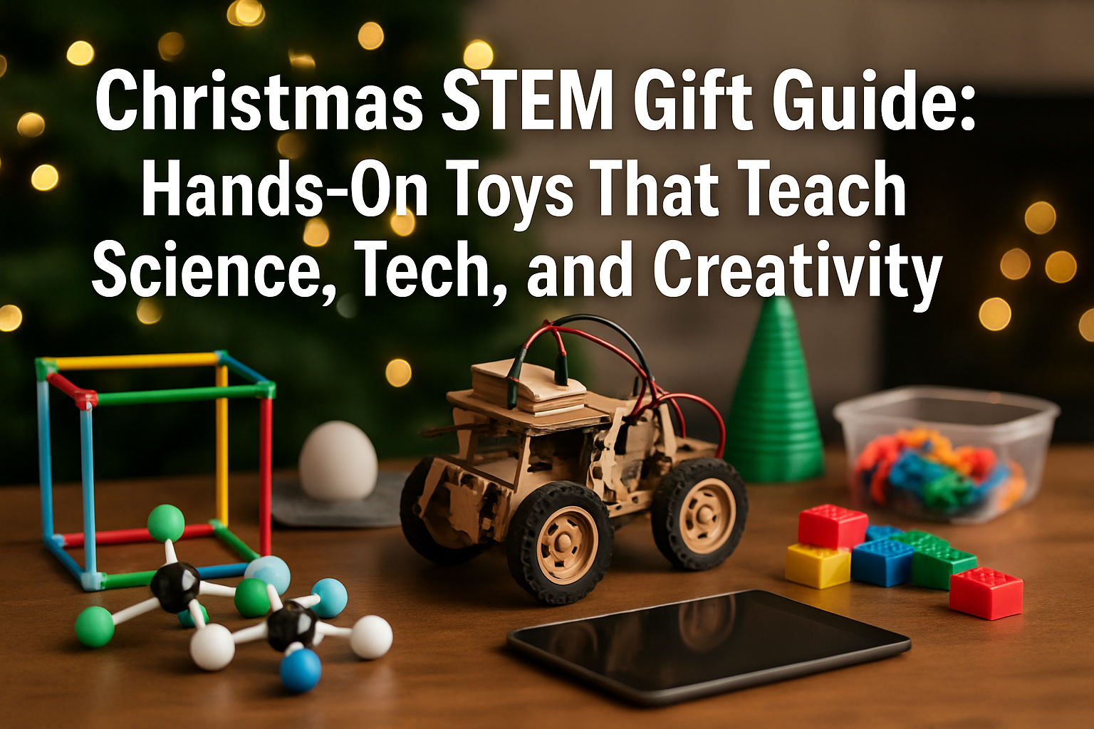 Christmas STEM Gift Guide: Hands-On Toys That Teach Science, Tech, and Creativity