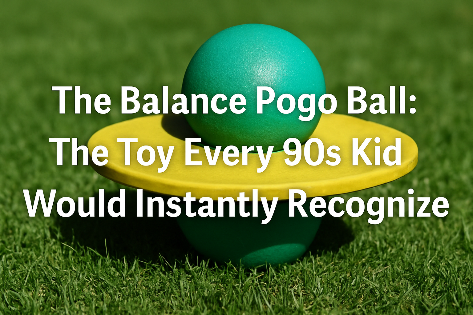 The Balance Pogo Ball: The Toy Every 90s Kid Would Instantly Recognize