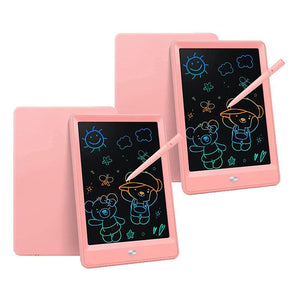 Colorful LCD writing and drawing tablet with vibrant screen for kids creativity and learning