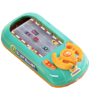 TurboRace Interactive Game Set handheld racing toy with steering wheel and 200 challenges for kids aged 3+