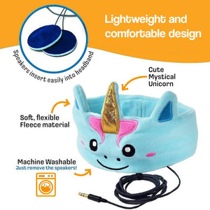 CozyTunes Ultra-Soft Animal Audio Learning Headband