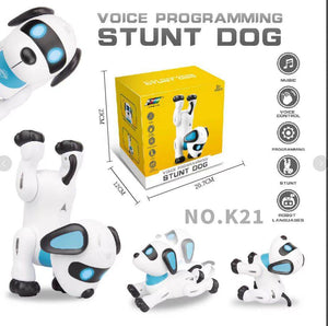 K21 Intelligent Voice-Controlled Stunt Robot Dog