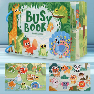 Early Education Busy Book and Puzzle