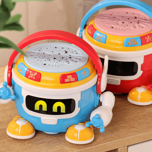 Multifunctional Electric Robot Baby Hand Drum