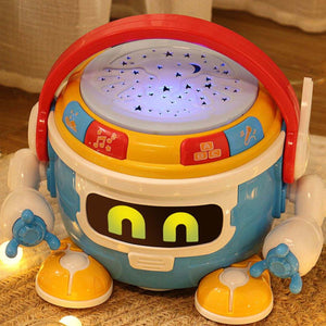 Multifunctional Electric Robot Baby Hand Drum