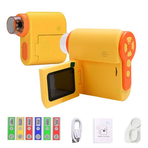 3-in-1 PocketScope handheld digital microscope with built-in screen and LED light for kids' exploration