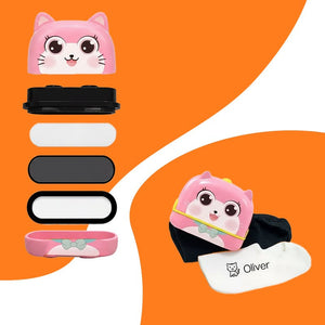 TinyStamper customized waterproof name stamp with refillable ink for kids' belongings