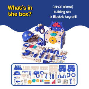 Kids' Tool Set & Workbench Electric Drill Tools & Building Pieces