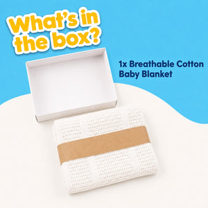 Breathable Cotton Baby Blanket
