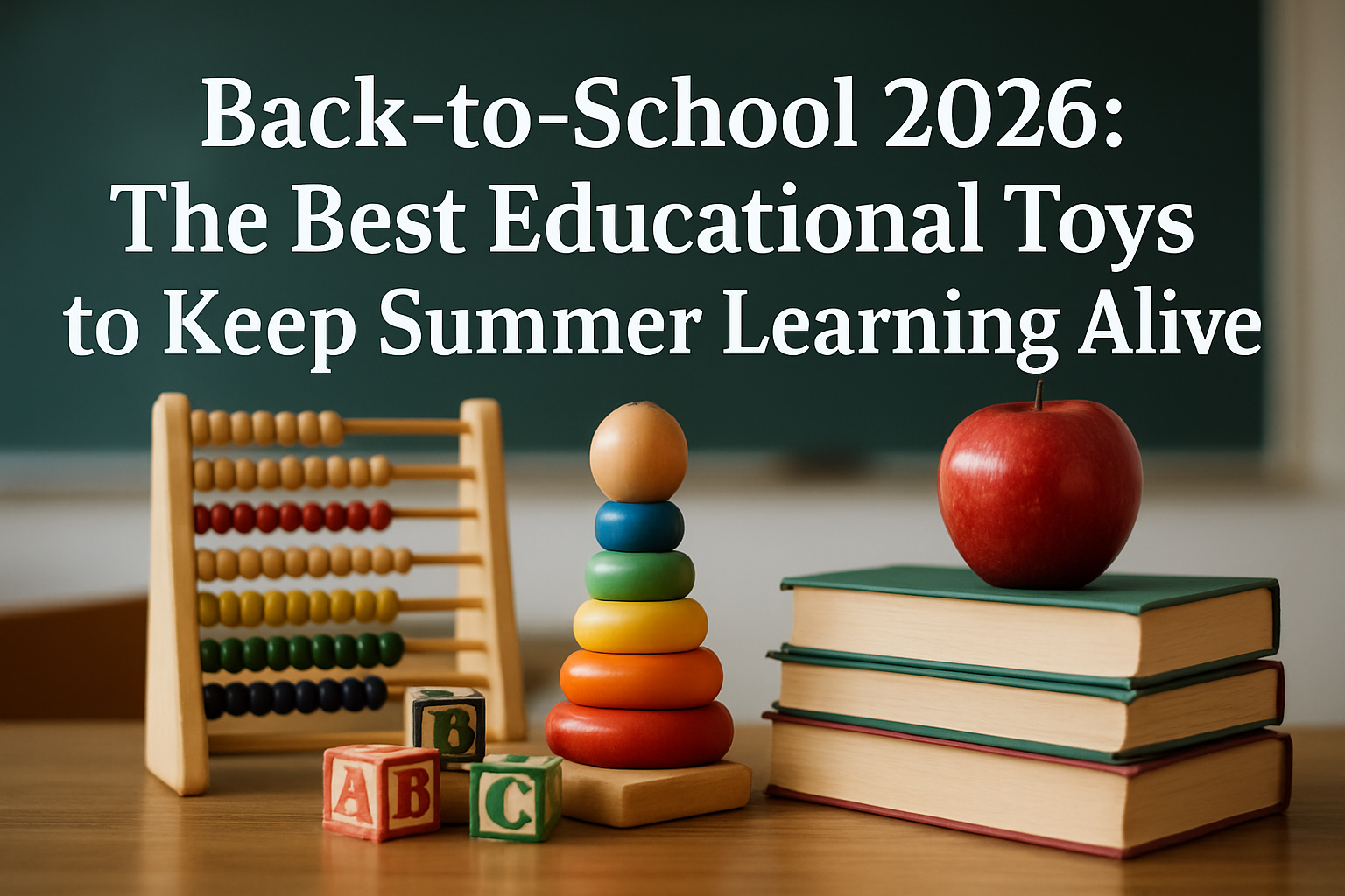 Back-to-School 2026: The Best Educational Toys to Keep Summer Learning Alive