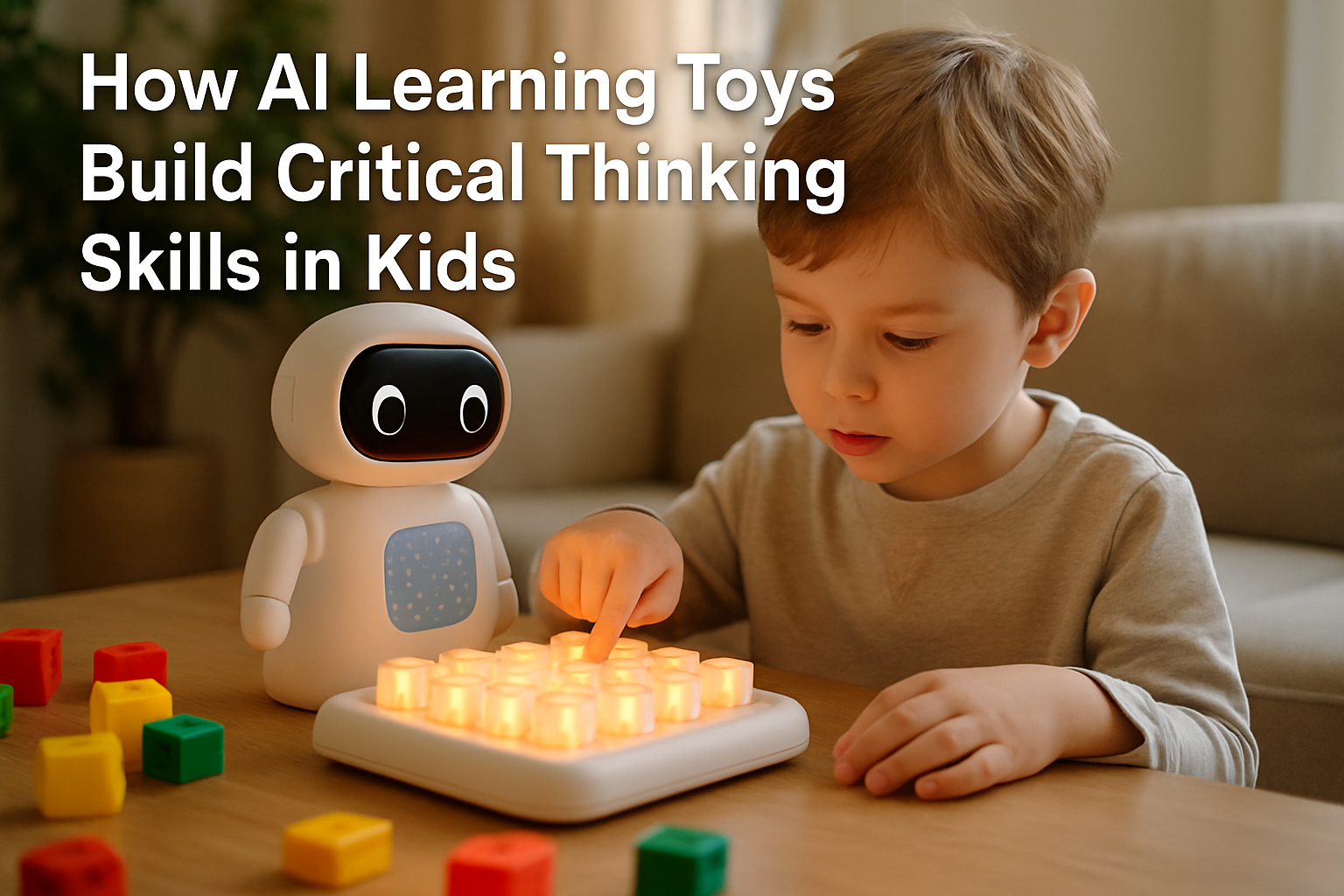 How AI Learning Toys Build Critical Thinking Skills in Kids