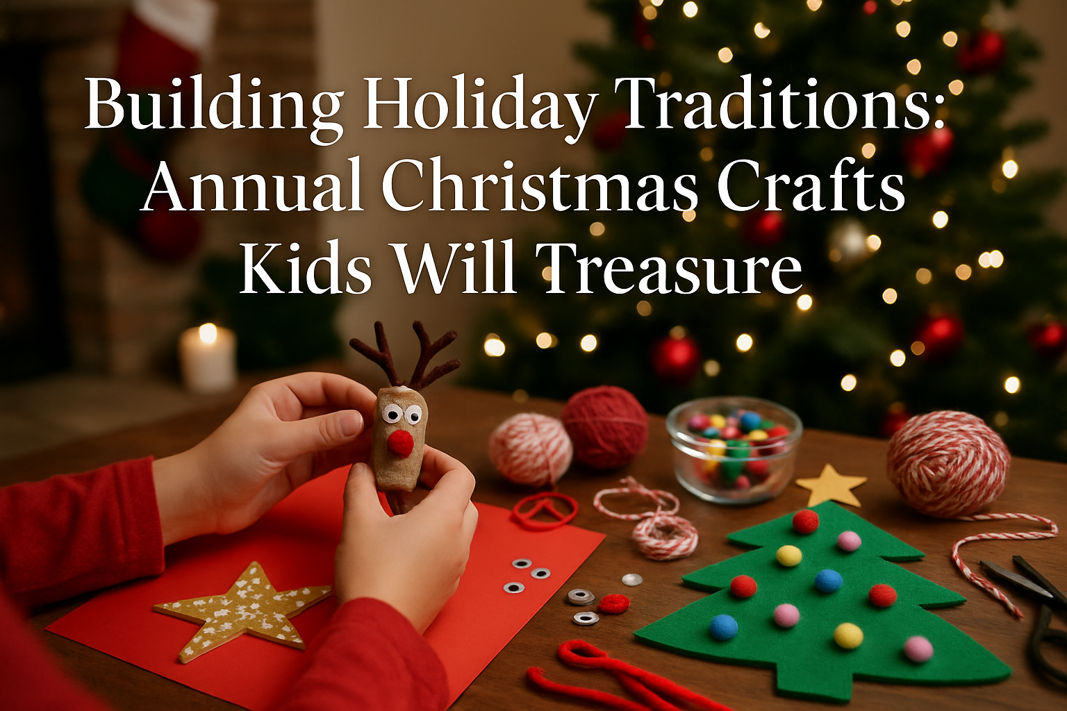 Building Holiday Traditions: Annual Christmas Crafts Kids Will Treasure