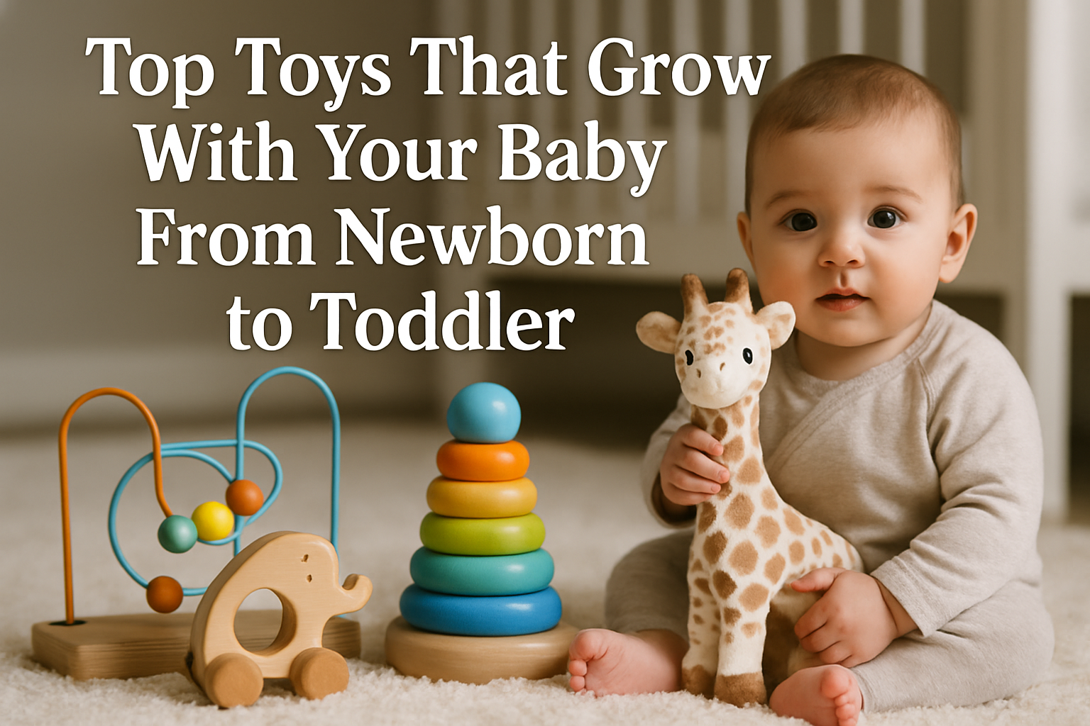 Top Toys That Grow With Your Baby From Newborn to Toddler