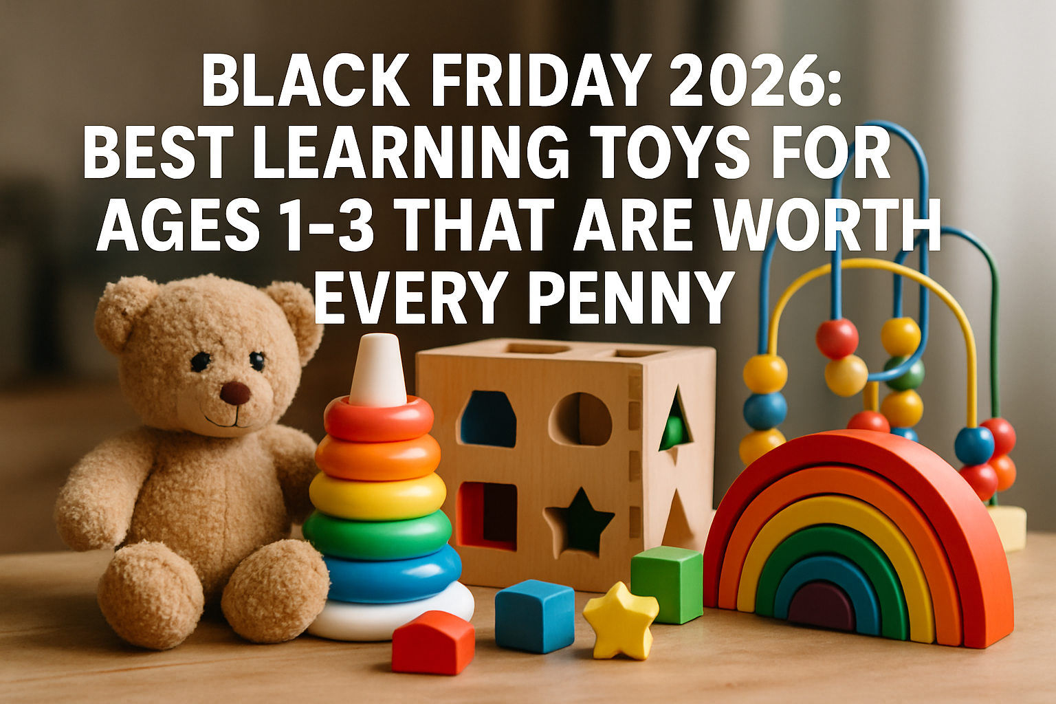 Black Friday 2026: Best Learning Toys for Ages 1–3 That Are Worth Every Penny