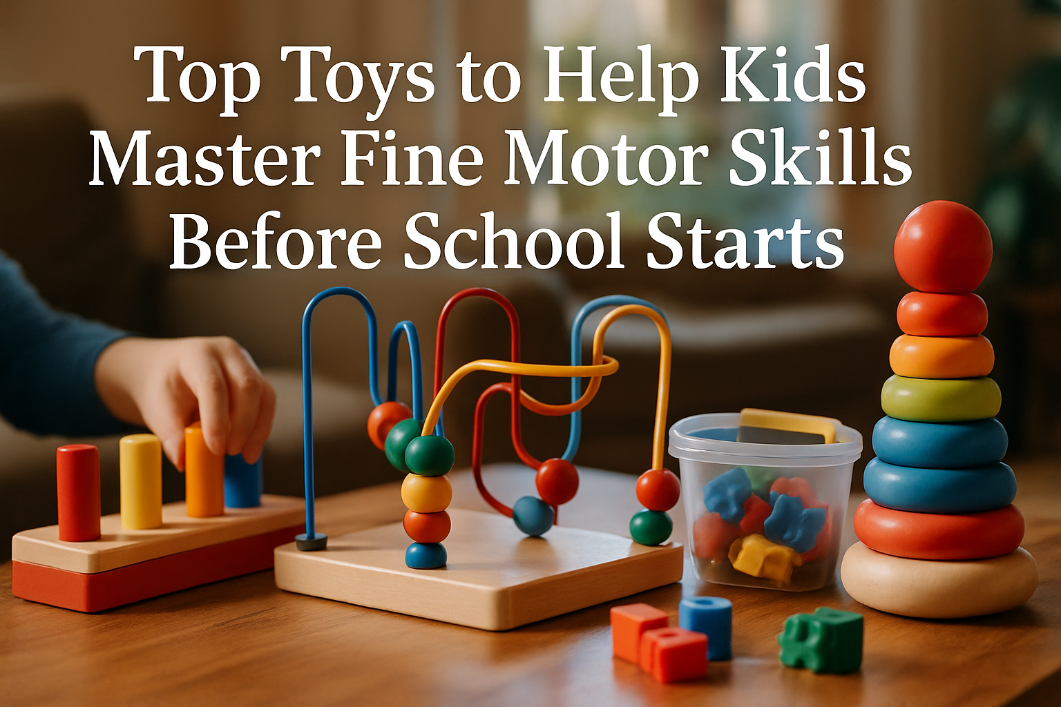 Top Toys to Help Kids Master Fine Motor Skills Before School Starts