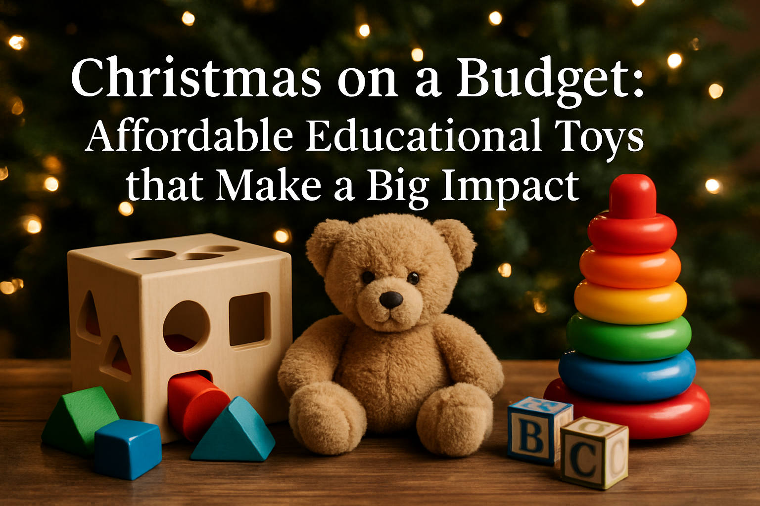 Christmas on a Budget: Affordable Educational Toys that Make a Big Impact