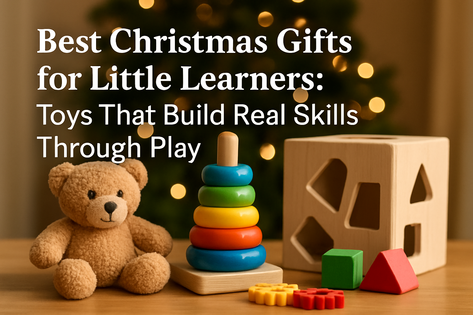 Best Christmas Gifts for Little Learners: Toys That Build Real Skills Through Play