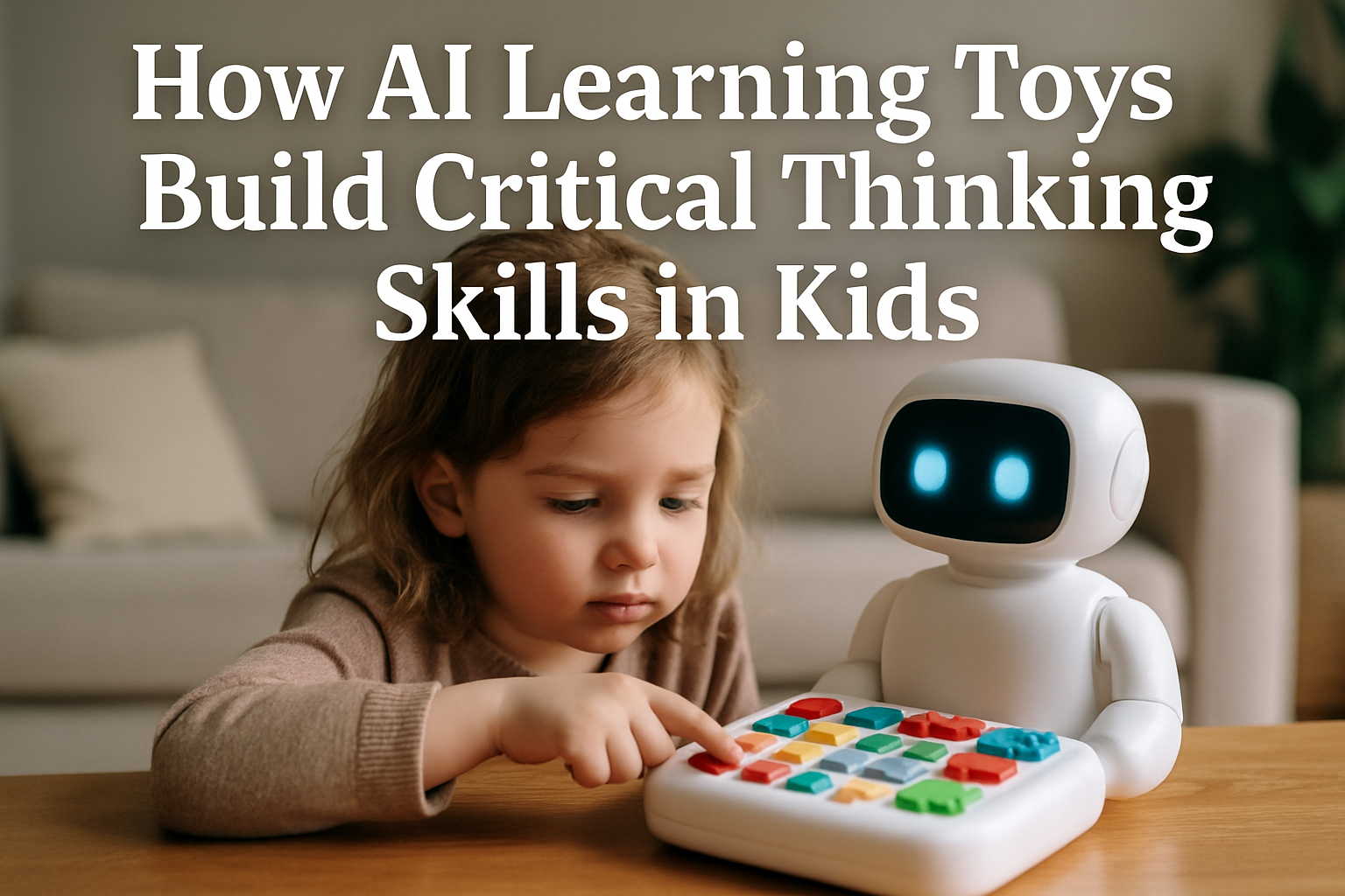 How AI Learning Toys Build Critical Thinking Skills in Kids