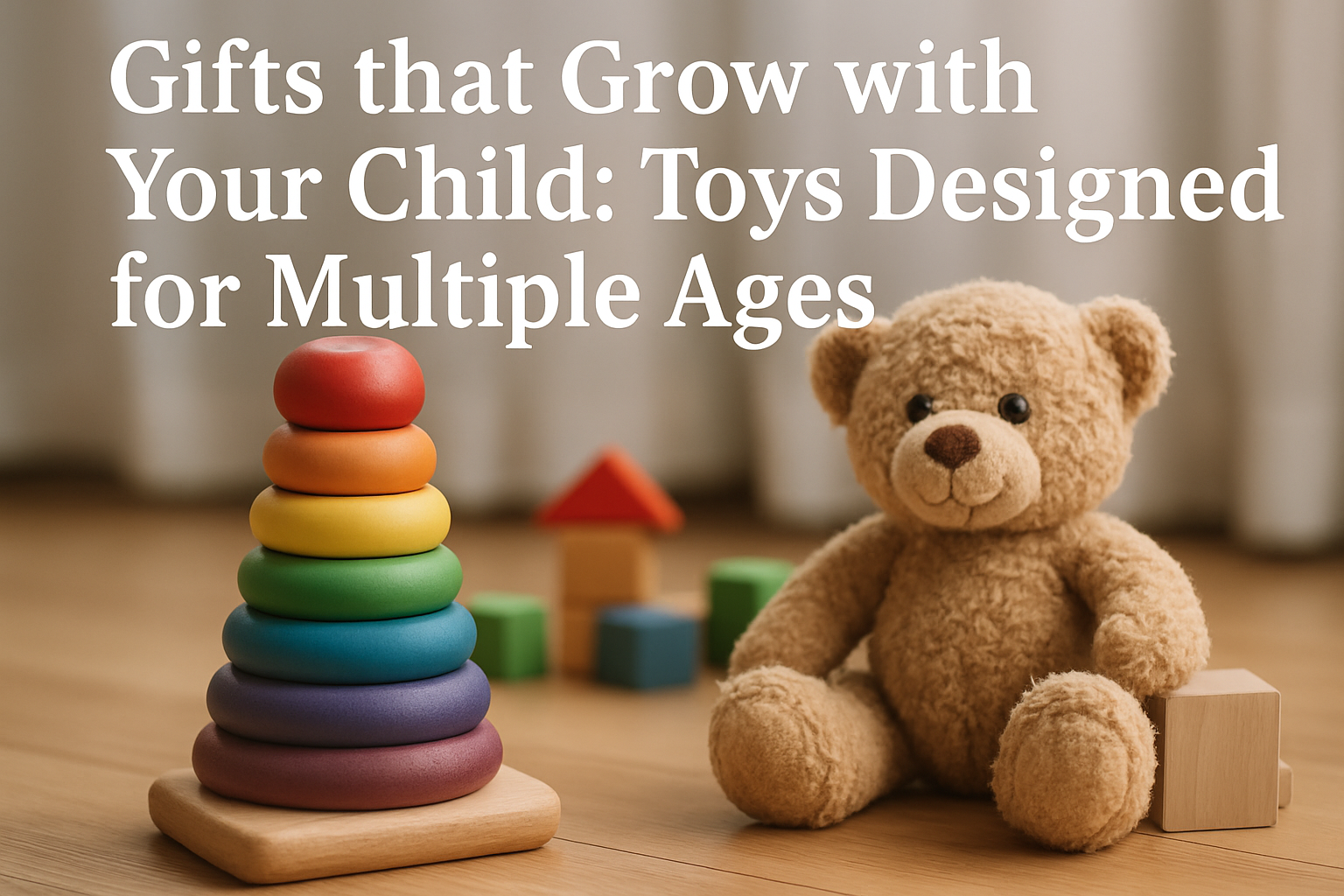 Gifts that Grow with Your Child: Toys Designed for Multiple Ages