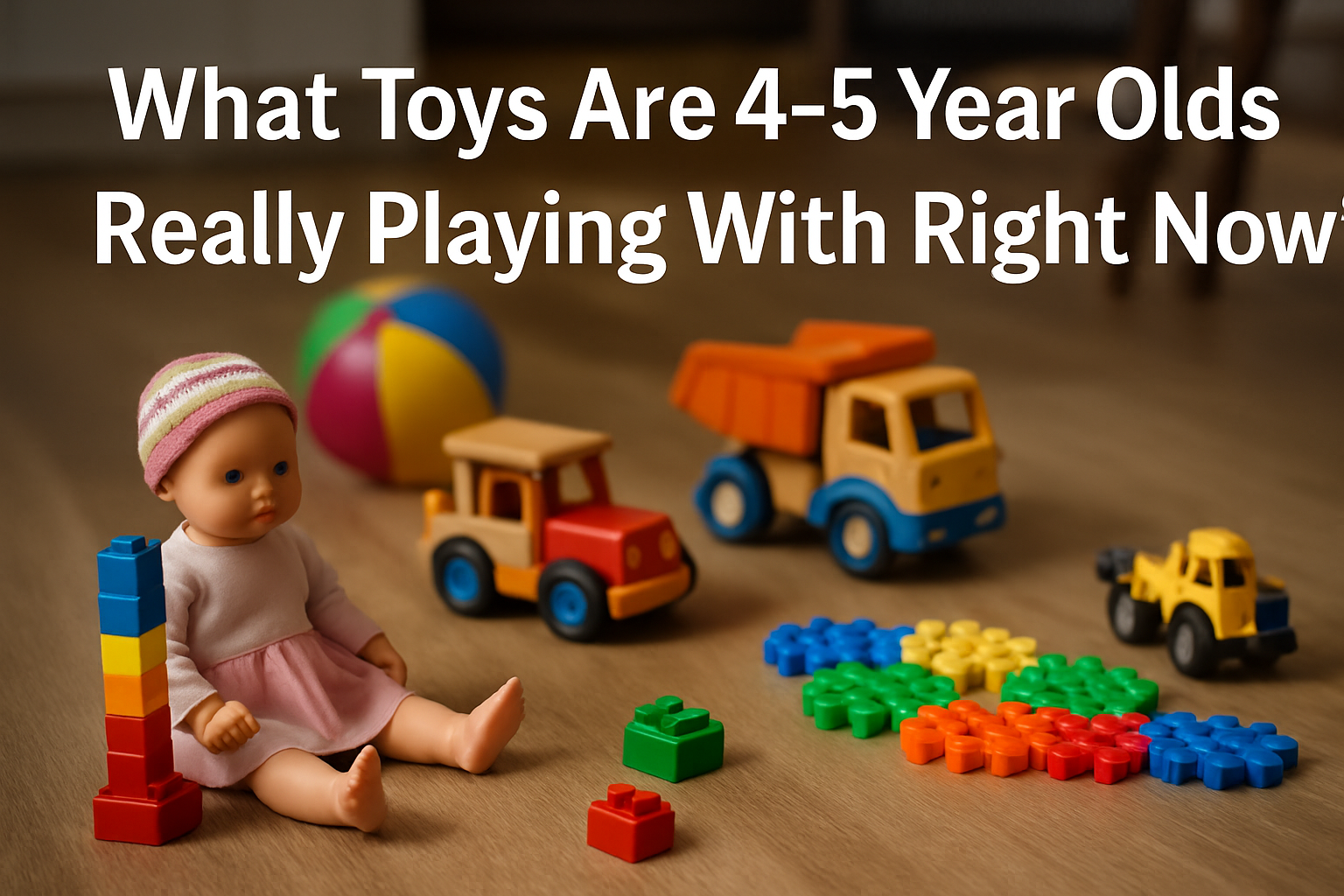 What Toys Are 4–5 Year Olds Really Playing With Right Now?