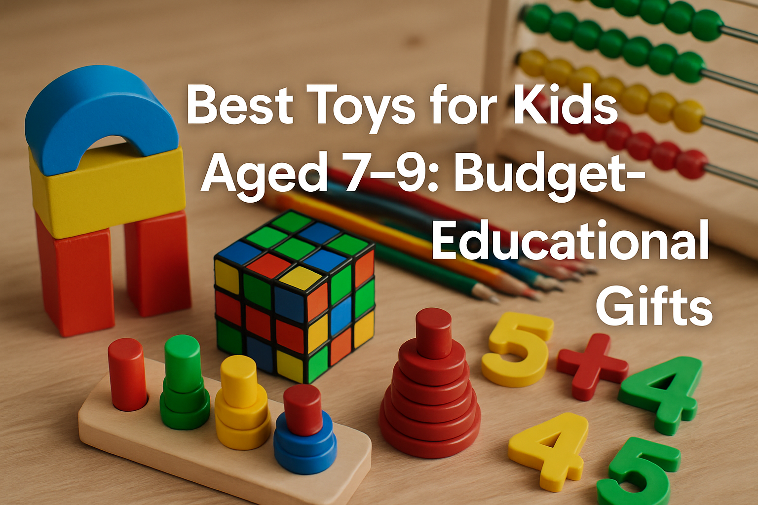Best Toys for Kids Aged 7–9: Budget-Friendly Educational Gifts