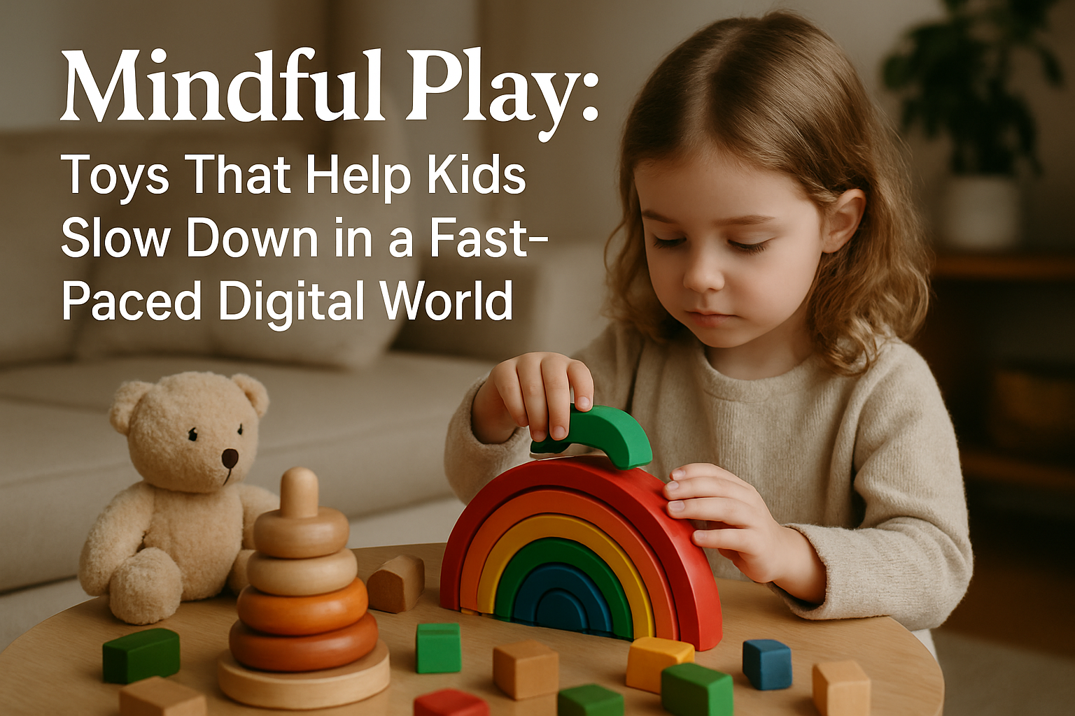 Mindful Play: Toys That Help Kids Slow Down in a Fast-Paced Digital World