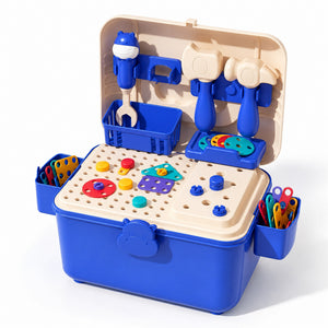 Kids' Tool Set & Workbench Electric Drill Tools & Building Pieces