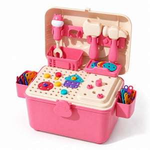 Kids' Tool Set & Workbench Electric Drill Tools & Building Pieces