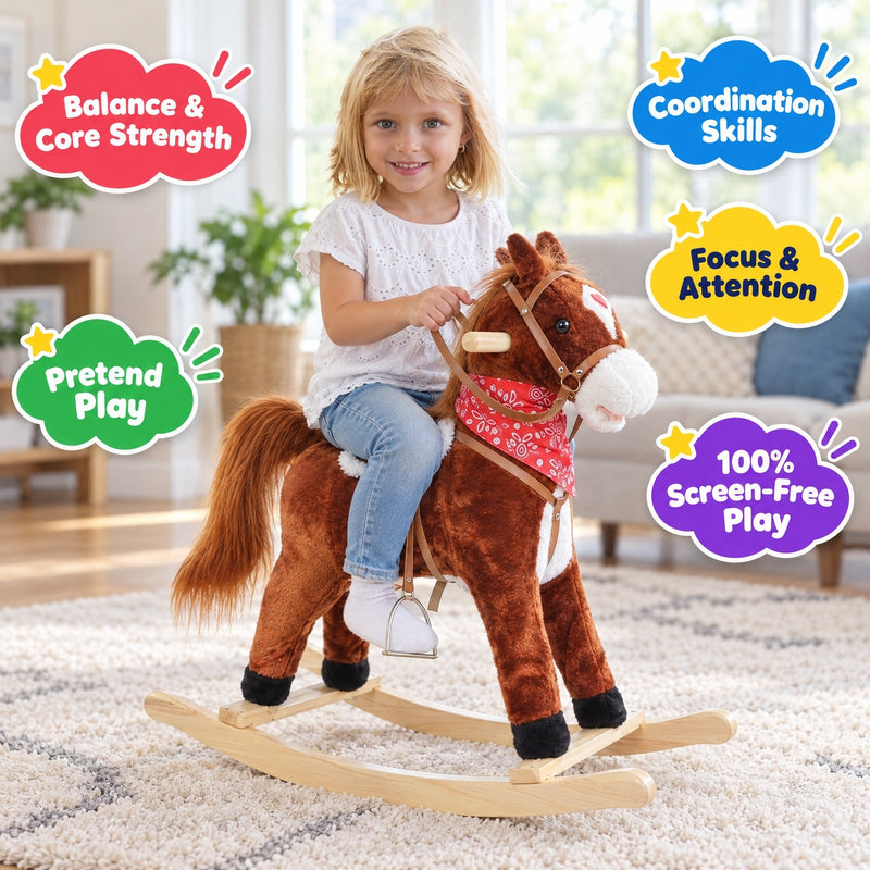 Plush Rocking Horse