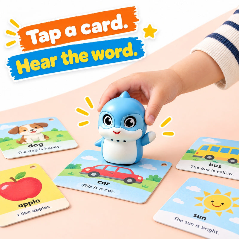 Little Dolphin Point-and-Read Learning Toy – STEM learning toy