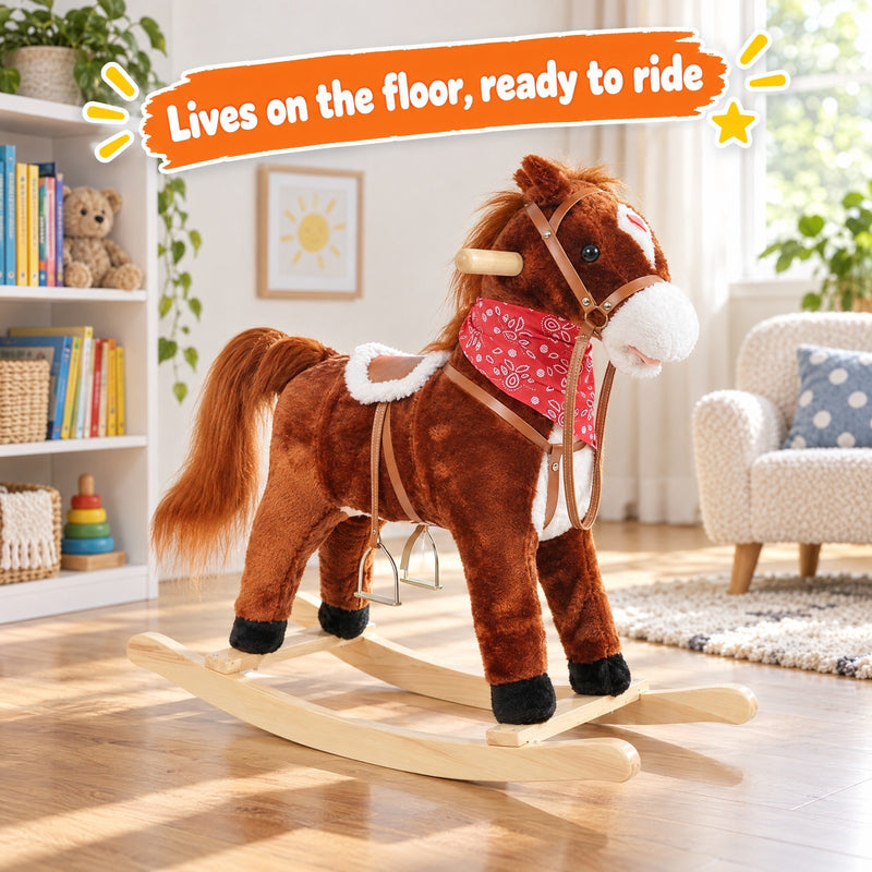 Plush Rocking Horse