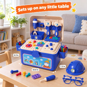 Kids' Tool Set & Workbench Electric Drill Tools & Building Pieces