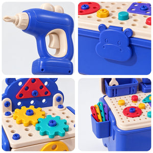 Kids' Tool Set & Workbench Electric Drill Tools & Building Pieces