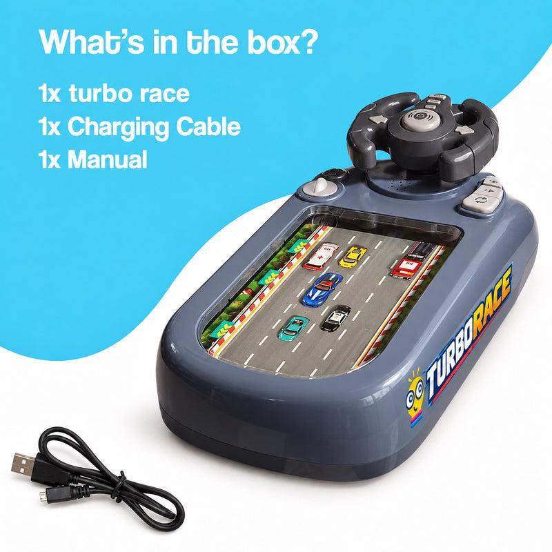TurboRace Interactive Game Set with 200 Challenges