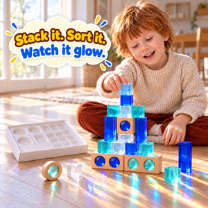Translucent Acrylic Jewel Building Blocks