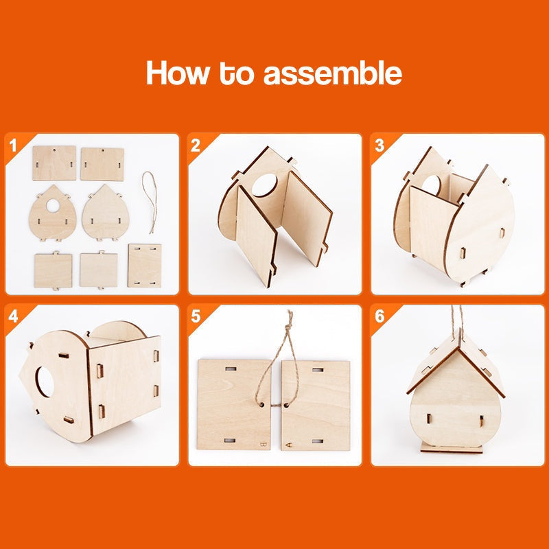 DIY Bird House (1+1 FREE)