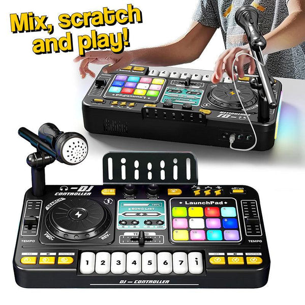 DJ Mixer 子供 Amazon.com: Toddlers DJ Mixer Toys, Electronic Baby Musical
