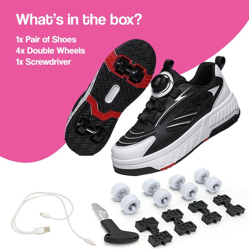 2-in-1 Convertible Skate Shoes