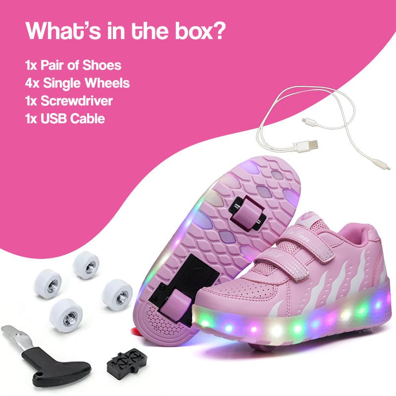 2-in-1 Convertible Skate Shoes