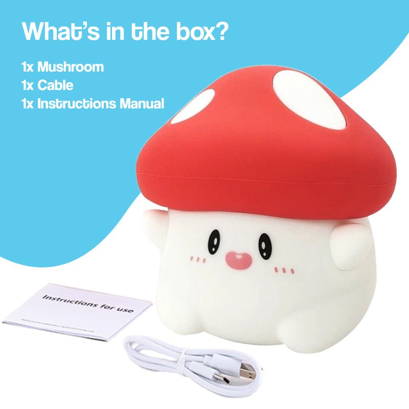 SleepyShroom Silicone Night Light