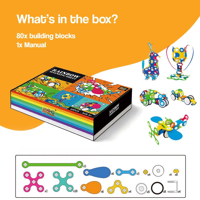 3D Magnetic Soft STEM Building Blocks