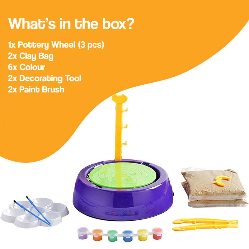 Complete Mini Pottery Workshop Kit