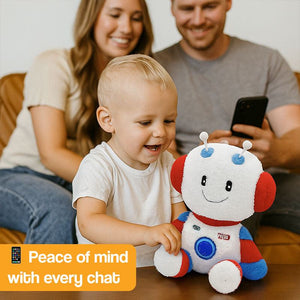 Chat & Cuddle AI-Powered Plush Robot