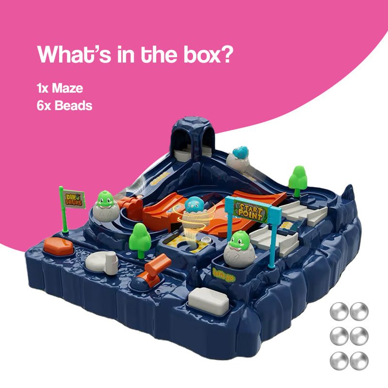 STEM Marble Maze Ball Track Logic Game - Little Learners Toys