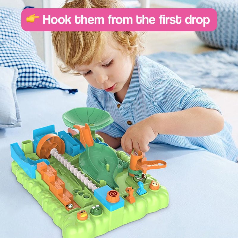 STEM Marble Maze Ball Track Logic Game