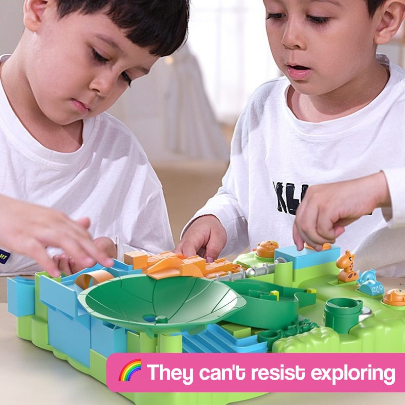 STEM Marble Maze Ball Track Logic Game