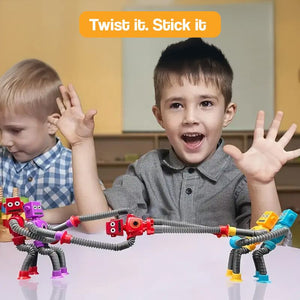BendyBuddy Stick-Anywhere Fidget Toys